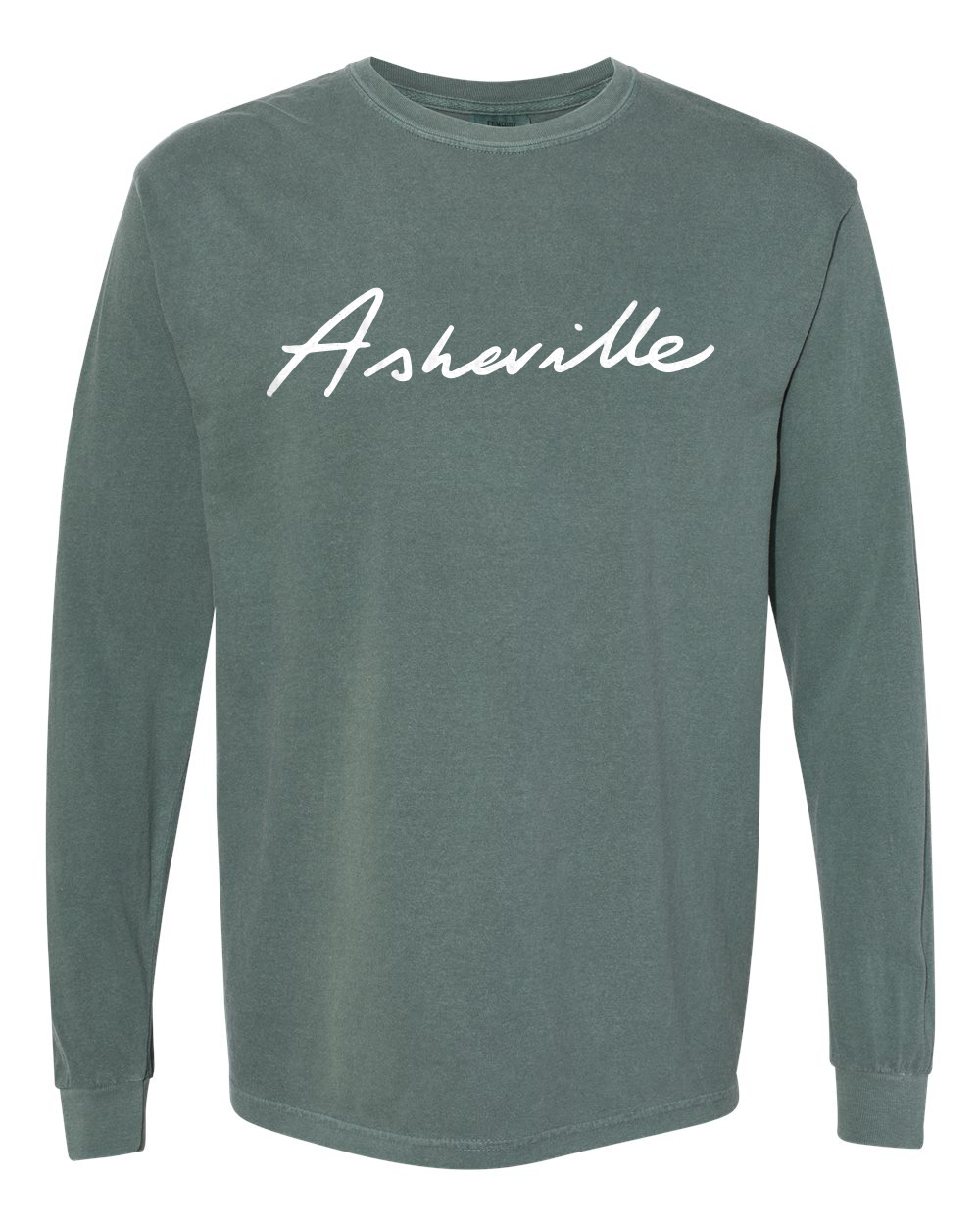 Asheville Script Long Sleeve T-Shirt