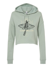 Load image into Gallery viewer, Luna Moth Cropped Hoodie
