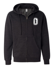 Load image into Gallery viewer, Curious Bear Zip-Up Hooded Sweatshirt