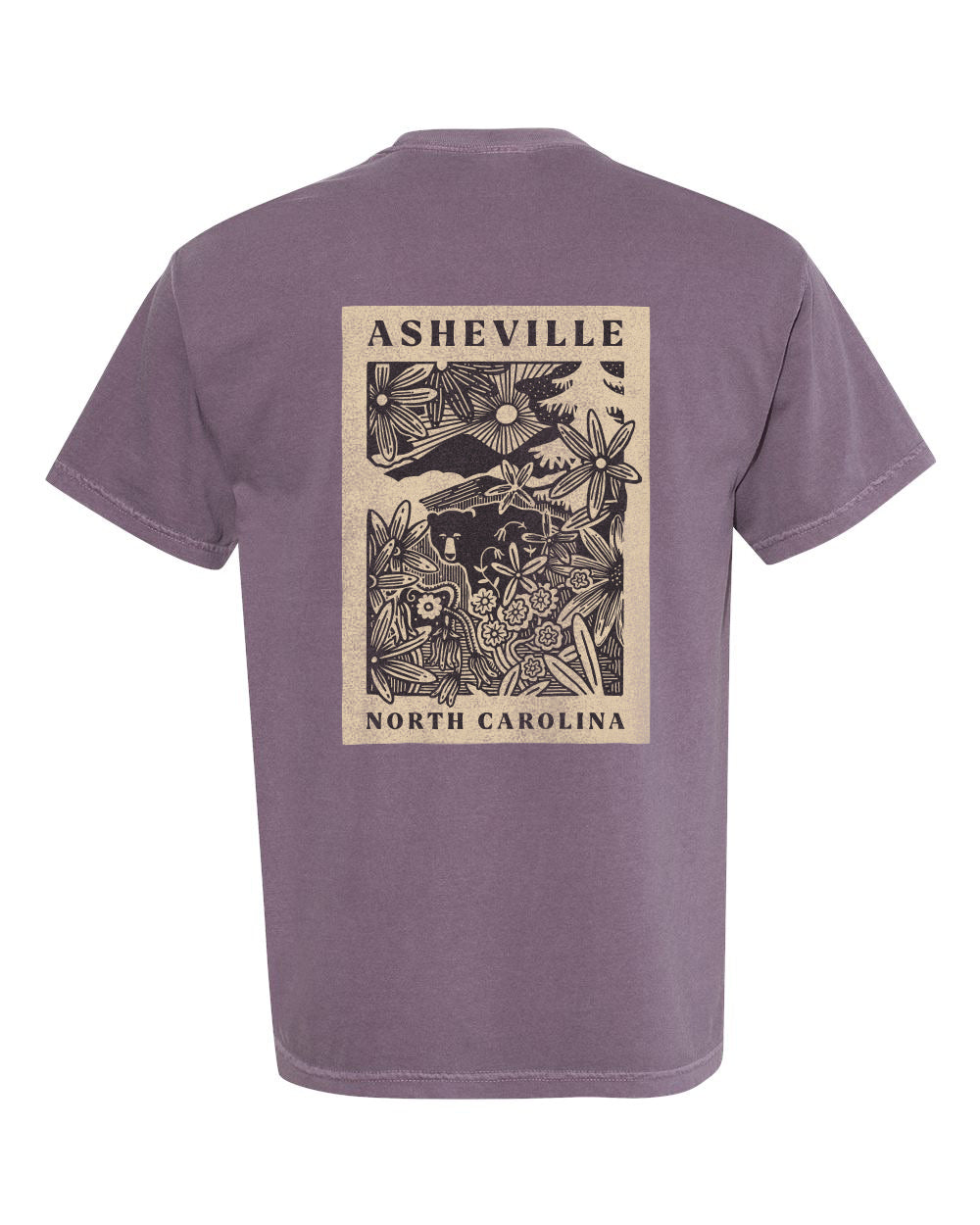 Blue Ridge Woodcut Short Sleeve T-Shirt