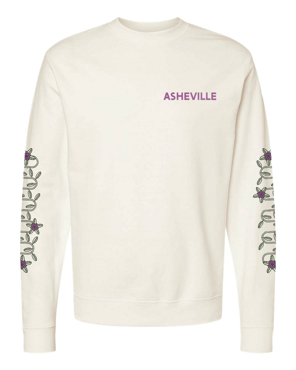'Wildflower Sleeve' Sweatshirt