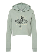 Load image into Gallery viewer, Luna Moth Cropped Hoodie
