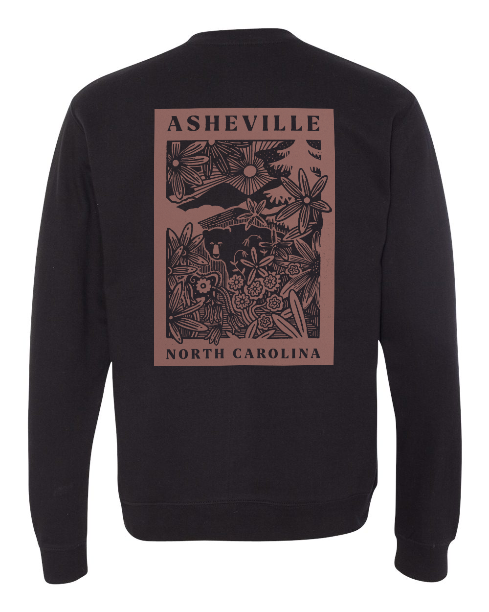 Blue Ridge Woodcut Sweatshirt (Double Sided)